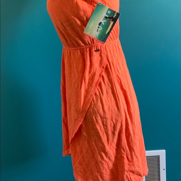 Orange Roxy Summer Dress - Picture 3 of 3